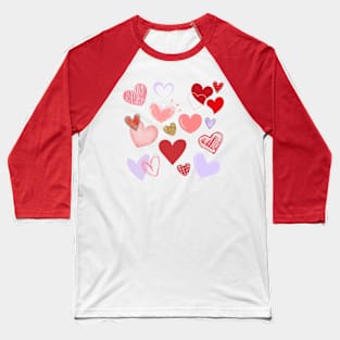 Shapes of my love Baseball T-Shirt